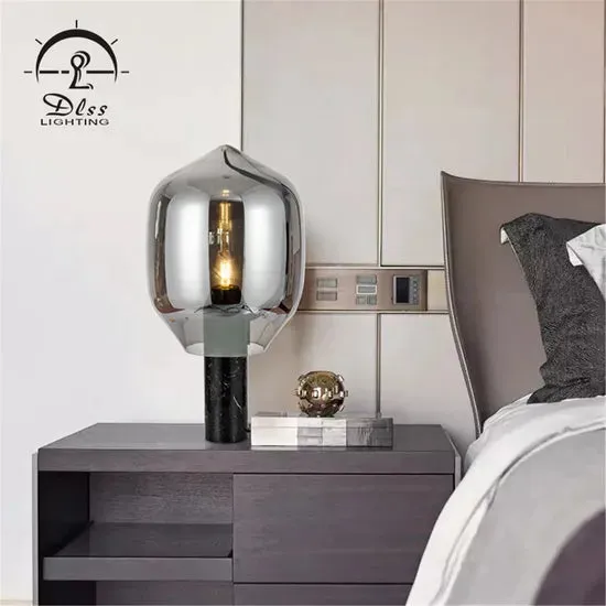 DLSS Lighting Co.,Ltd Smoky Color Modern Style Art Lighting with Holder Lamp G9 Table Lamp, photo 3 of 6