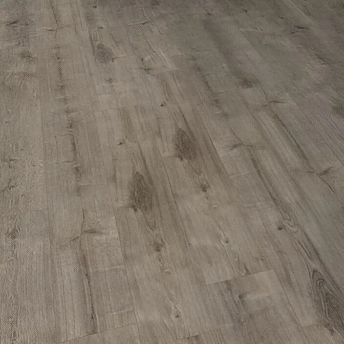 Defense+ Antique Linen Hickory 14 mm T x 6.1 in. W Waterproof Laminate Wood Flooring (16.1 sqft/case), photo 14 of 15
