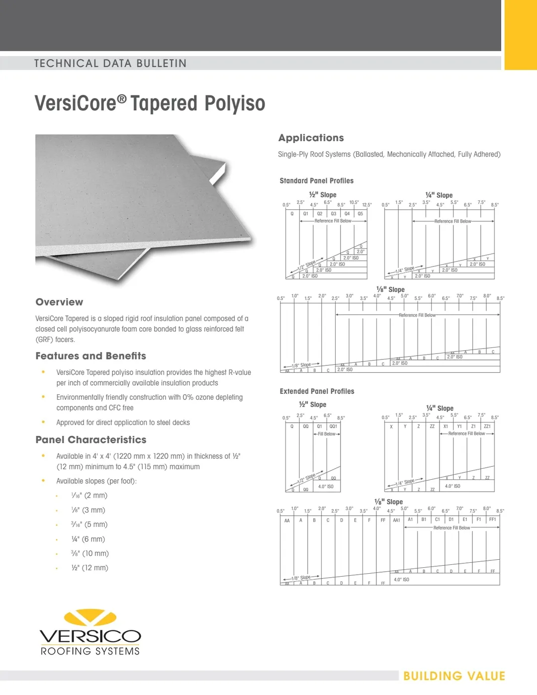 Versico VersiCore Tapered ISO, photo 3 of 9