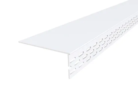 Super L Bead 10 ft Vinyl Drywall Trim with 3-1/8 in. Return Leg