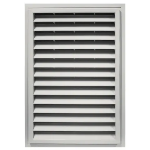 Classic Rectangle Gable Vent 030 Paintable 20 × 30 in