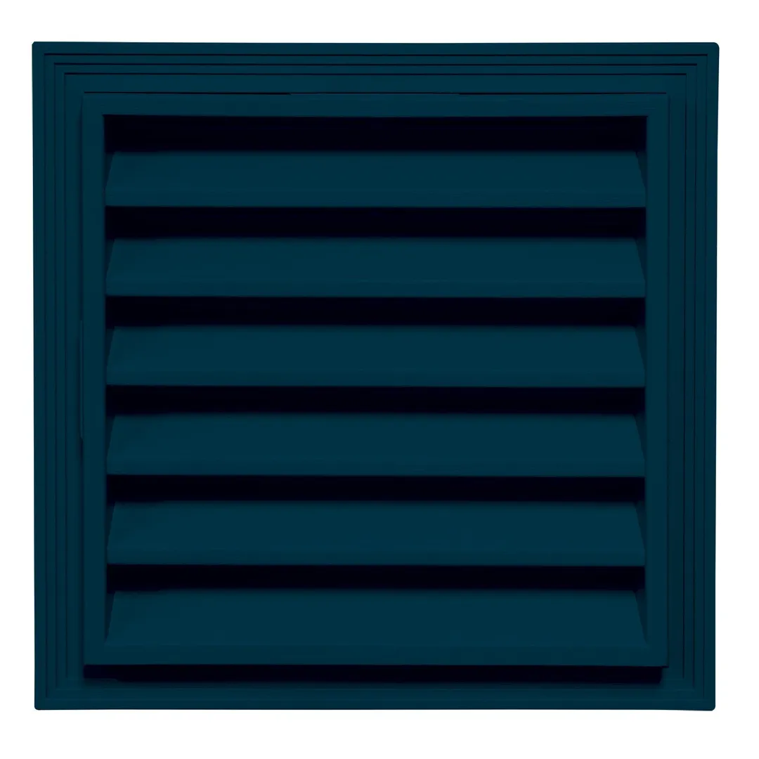 TopShield 12 in. x 12 in. Vinyl Square Gable Vent with Snap-On Trim Ring, Wood Grain Finish, 23 Colors, photo 5 of 5