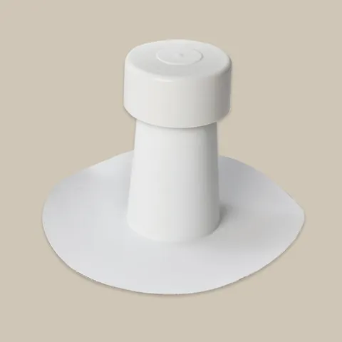 TPO 2-Way Breather Vent, White, Single Piece