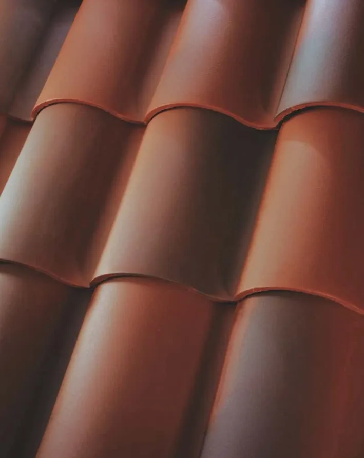 US Tile 1-Piece S Clay Roof Field Tile, Old World #3 Dark and Newport Blend, photo 2 of 2