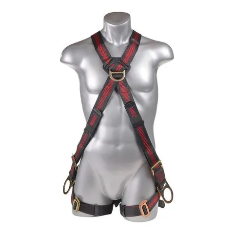 Kapture 5 Point Elite Full Body Harness - 2 D-Rings - Tongue Buckle Legs - All Sizes