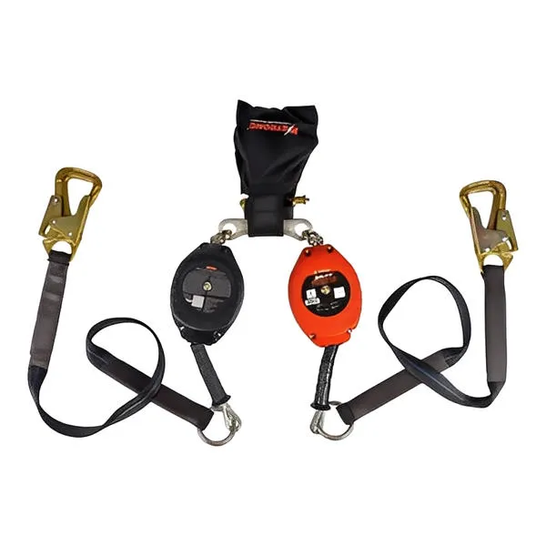 Kstrong Brute Backer Self Retracting Lifeline - Leading Edge - Tie Back Webbing (Rebar Hook) - 8.5ft, photo 3 of 3