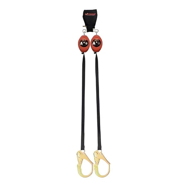Kstrong Brute Backer Self Retracting Lifeline - Leading Edge - Tie Back Webbing - Steel Rebar Hook - 8.5ft, photo 2 of 3