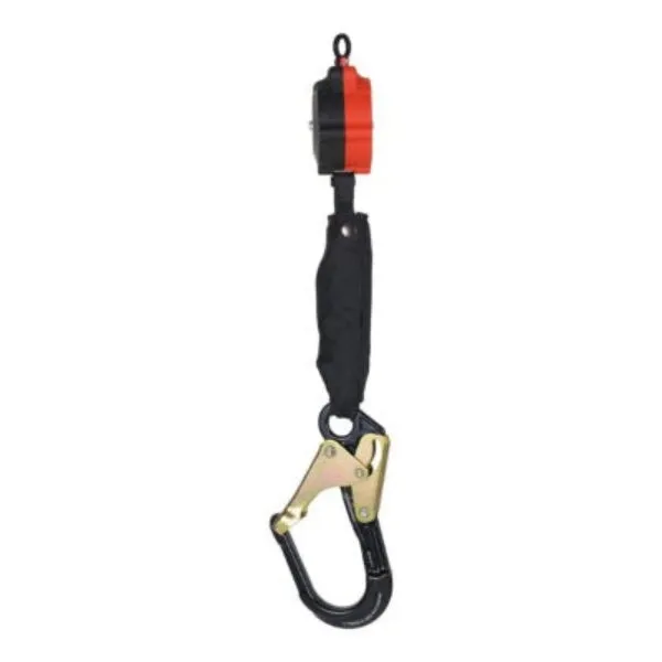 Kstrong Micron Self Retracting Lifeline - Lrg Aluminum Rebar Hook w/ Steel Gate - 6ft, photo 5 of 6