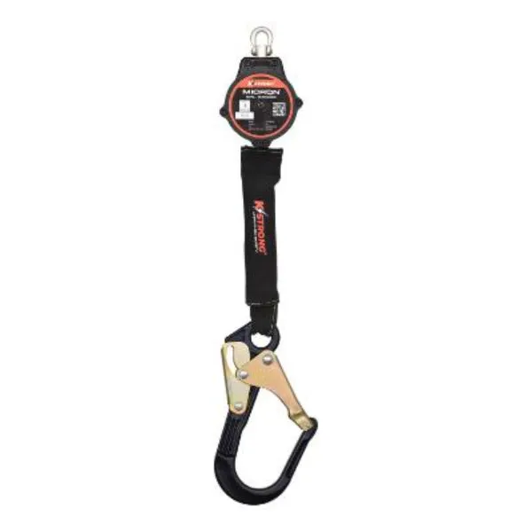 Kstrong Micron Arc Flash Self Retracting Lifeline - Aluminum Rebar Hook - 6ft, photo 3 of 3
