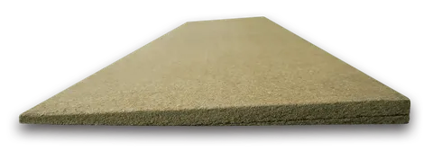 Woodfiber Tapered Edge, 1/2 in. x 6 in. x 144 LF Bundle, Tan