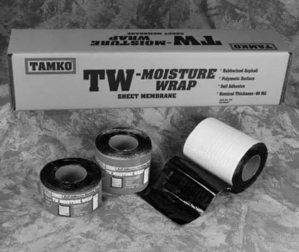 TAMKO Moisture Wrap SBS Modified Bitumen Moisture & Air Barrier Roll, 12 in. or 36 in. x 75 ft., photo 2 of 2