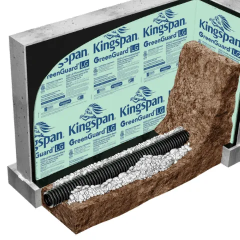 GreenGuard Insulation Type IV Shiplap Edge 1/2 in × 2 ft × 8 ft