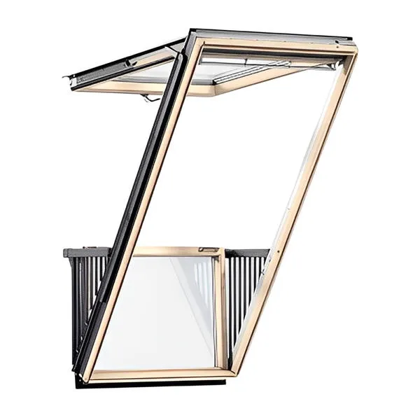 VELUX Cabrio Balcony Roof Window, photo 2 of 8