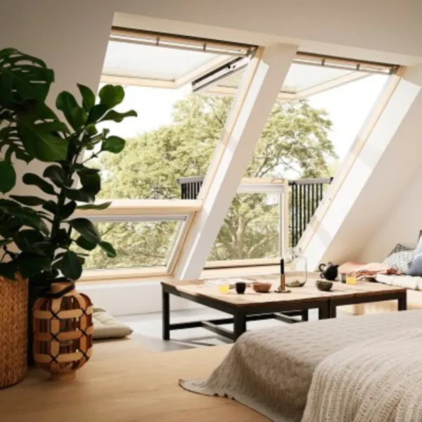 VELUX Cabrio Balcony Roof Window, photo 4 of 8