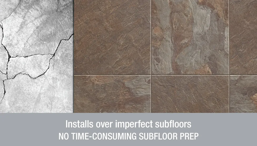Armstrong Flooring Alterna.16-mil 12-in W x 24.125-in L Waterproof Glue down Vinyl Tile, photo 8 of 8
