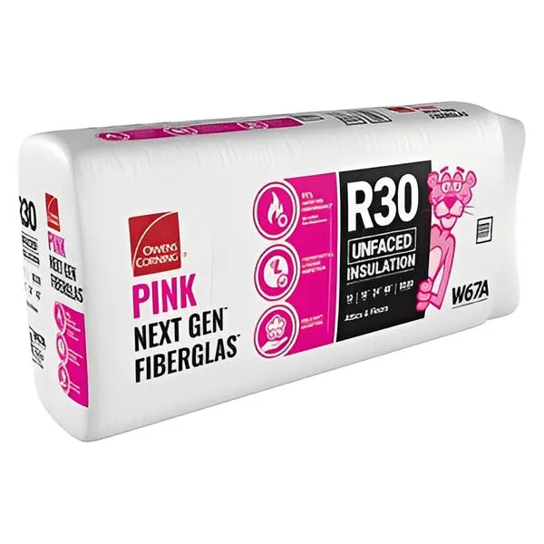 Owens Corning R-30 Unfaced Fiberglass Insulation Batts (All Sizes), photo 3 of 4