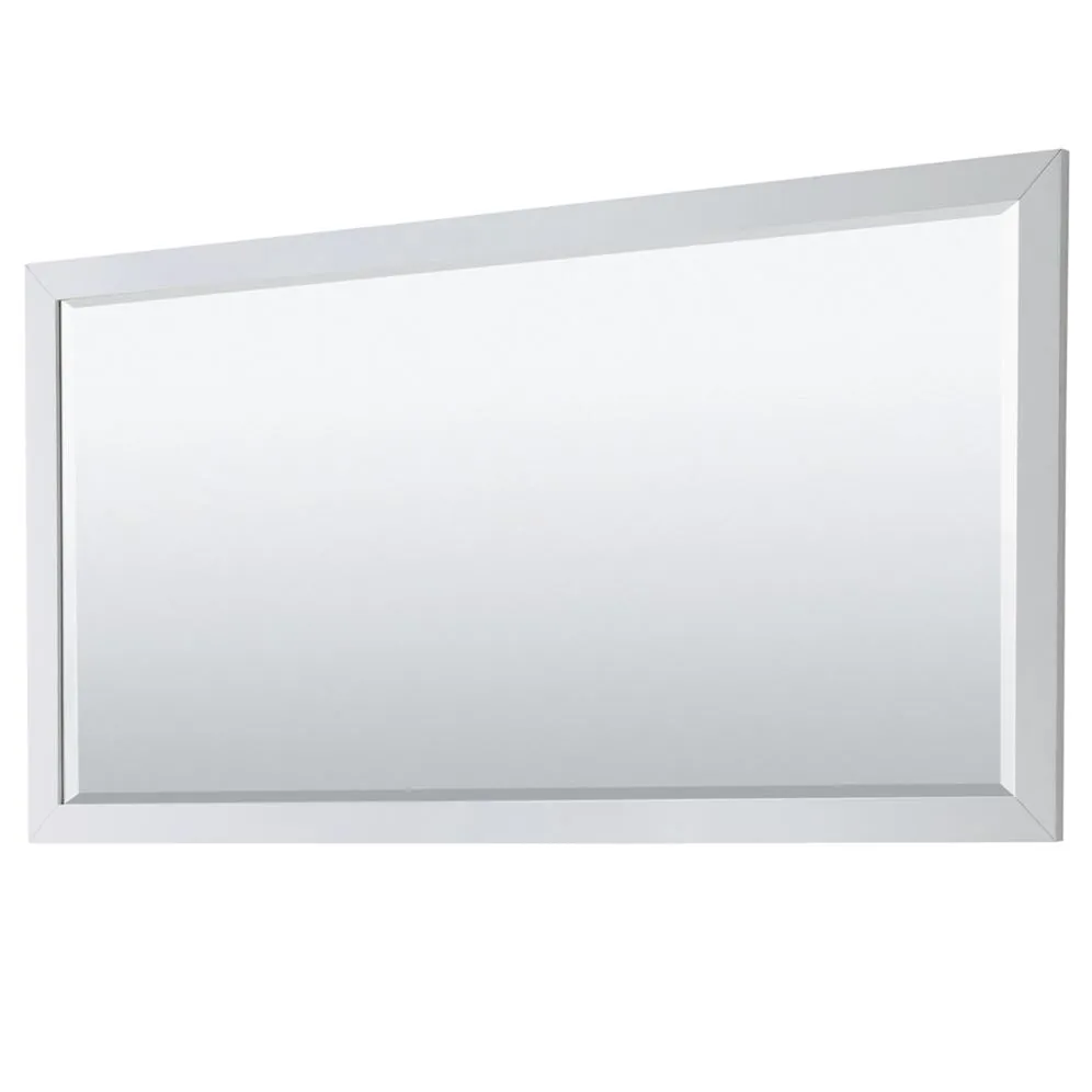 Wyndham Collection Daria 80-in White Double Sink Bathroom Vanity with White Carrara Marble Natural Marble Top, photo 5 of 6