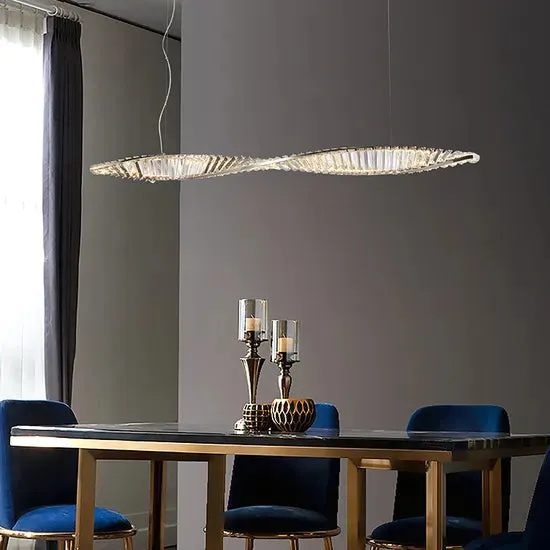 DLSS Lighting Wholesale LED Pendant Lamp Hotel Home Decoration Chandelier Modern Interior Lighting, in a room, photo 5 of 6