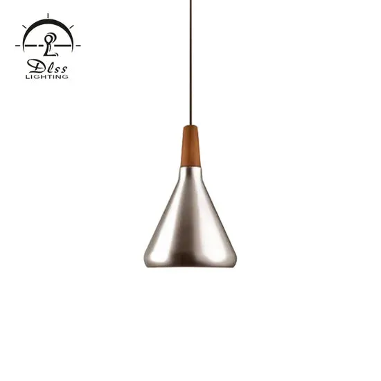 DLSS Lighting Wood Aluminium E27 Lighting Chandelier Wholesale Price Pendant Lights, photo 4 of 6
