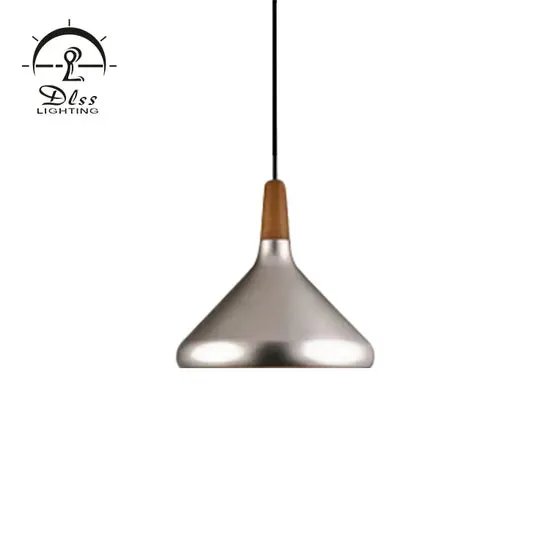 DLSS Lighting Wood Aluminium E27 Lighting Chandelier Wholesale Price Pendant Lights, photo 3 of 6