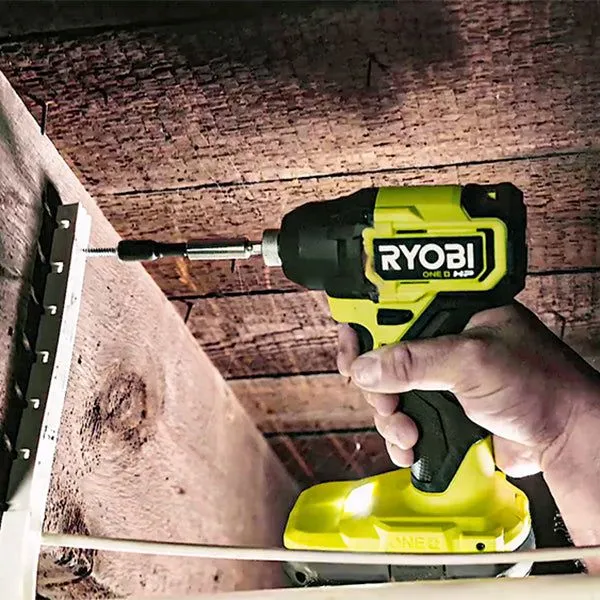 RYOBI ONE+ HP 18V Brushless Cordless Compact 1/2 in. Drill and Impact Driver Kit with (2) 1.5 Ah Batteries, Charger and Bag, photo 8 of 8