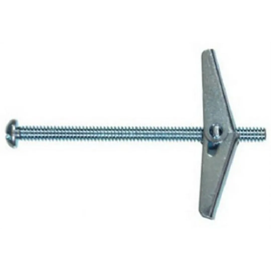 Hillman Fas-N-Tite 3/16 in. x 3 in. Round Head Steel Toggle Bolt, 50-Pack, photo 2 of 3