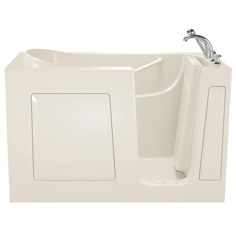 Value Series 60 in. Walk-In Whirlpool Bathtub in Biscuit, photo 4 of 12