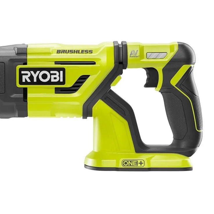 RYOBI 18-Volt ONE+ Cordless Brushless Reciprocating Saw with Wood Cutting Blade with 2.0 Ah Battery and Charger Kit, photo 4 of 11