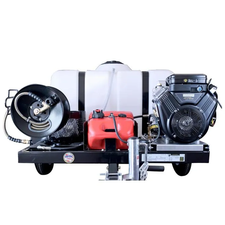 Simpson 4200 PSI at 4.0 GPM V-Twin Electric Start Cold Water Gas Pressure Washer Trailer System and Low Oil Shutdown, photo 7 of 11