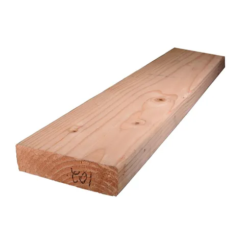 2 in thick · 6 in wide · 8 ft long Wood Lumber