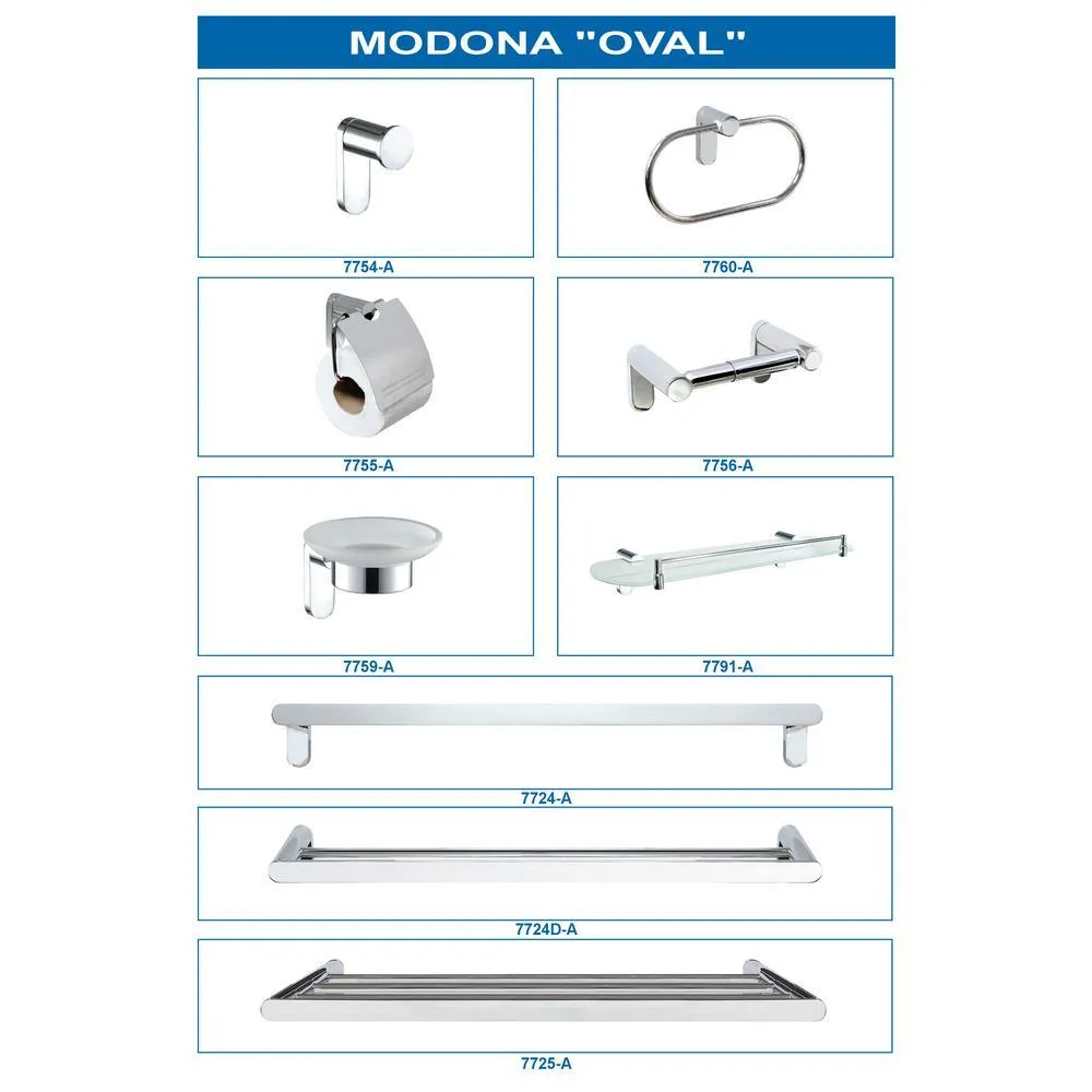 MODONA Oval 6 in. Single-Handle 3-Spray Tub and Shower Faucet with Hand Held Shower in Polished Chrome (Valve Included), photo 6 of 6