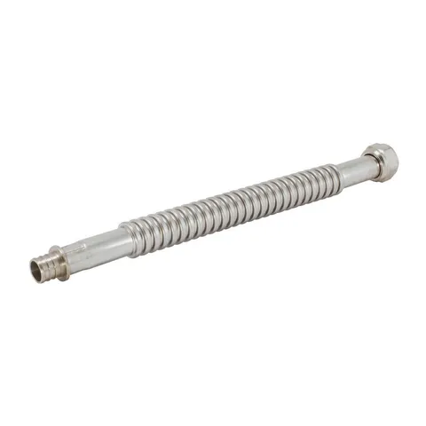 3/4 in. FIP x 3/4 in. Crimp PEX x 24 in. Corrugated Stainless Steel Water Heater Connector