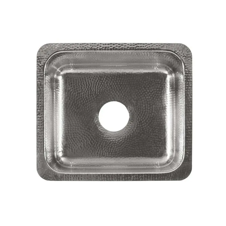 Wilson Undermount Crafted Stainless Steel 17 in. Single Bowl Bar Prep Sink in Polished Finish, photo 6 of 6