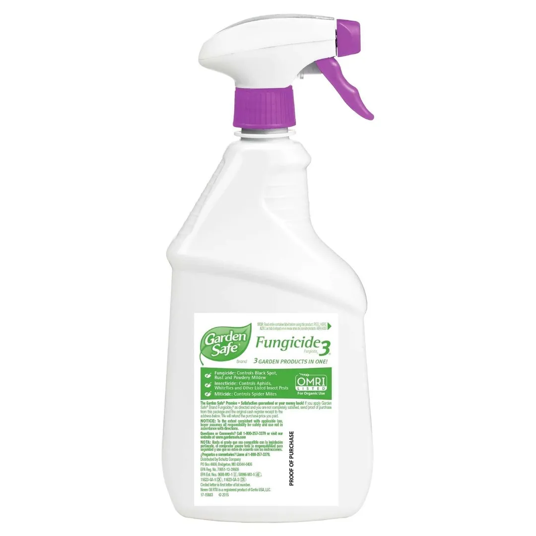 Garden Safe Fungicide 3 Organic Concentrated Liquid Fungicide 24 oz, photo 2 of 4