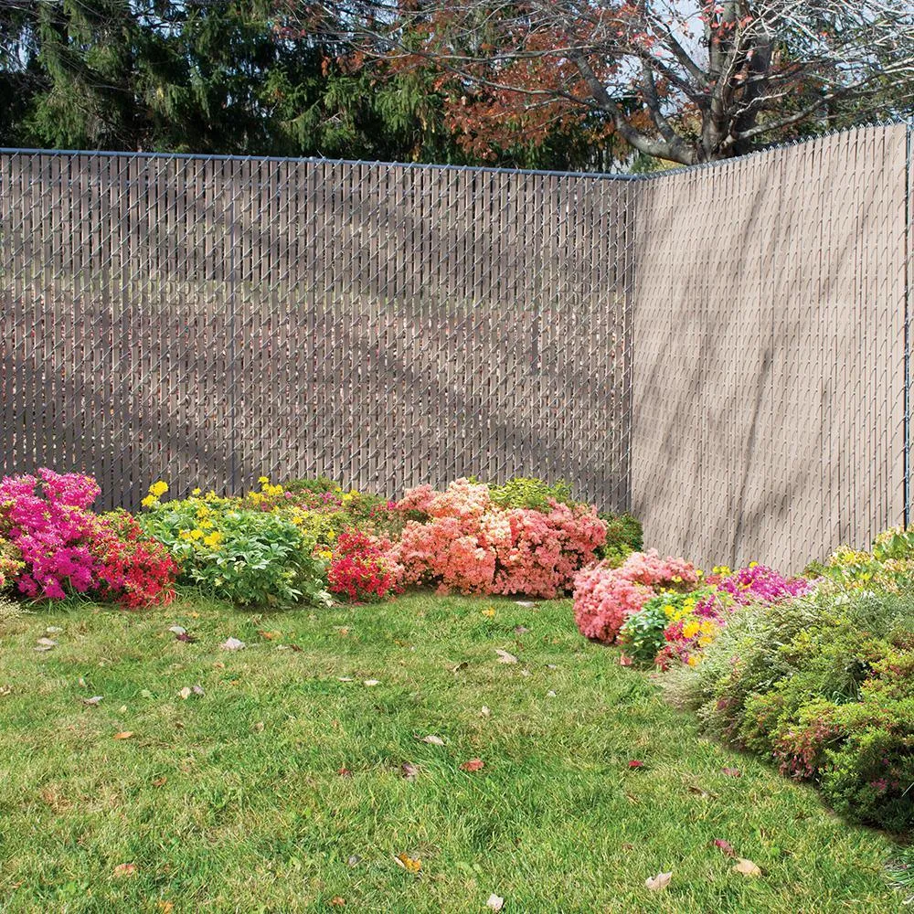 YARDGARD 6 ft. H x 10 ft. W Beige Perma-Lock Double Wall Vinyl Fence Privacy Slat, photo 7 of 11