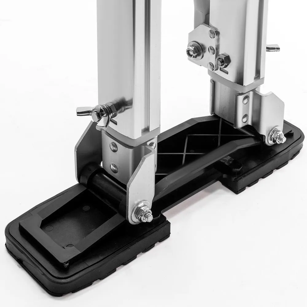 Professional 36 in. to 48 in. Aluminum Drywall Sheet Lifter Stilts with Adjustable Height, photo 7 of 7