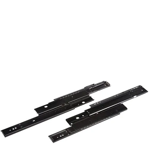 Accuride 4034 Over-Travel Side-Mount Drawer Slide, 1-1/2 in Over-Travel, 150 lb, Clear Zinc or Black, photo 2 of 12