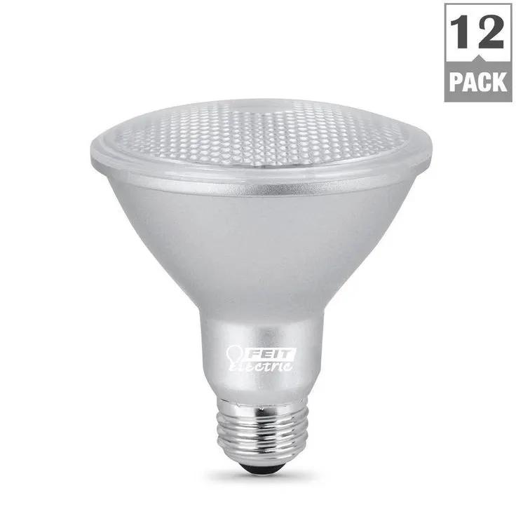 Feit Electric 75-Watt Equivalent PAR30 Dimmable CEC Tirle 24 Compliant LED ENERGY STAR Flood Light Bulb, Daylight (12-Pack), photo 3 of 8