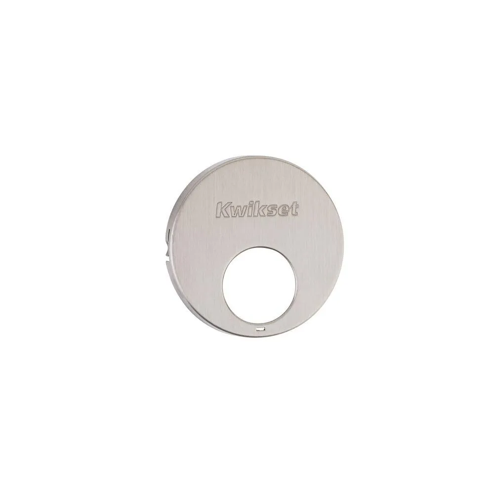 Kwikset 816 Series Satin Nickel Single Cylinder Key Control Deadbolt featuring SmartKey Security, photo 11 of 14