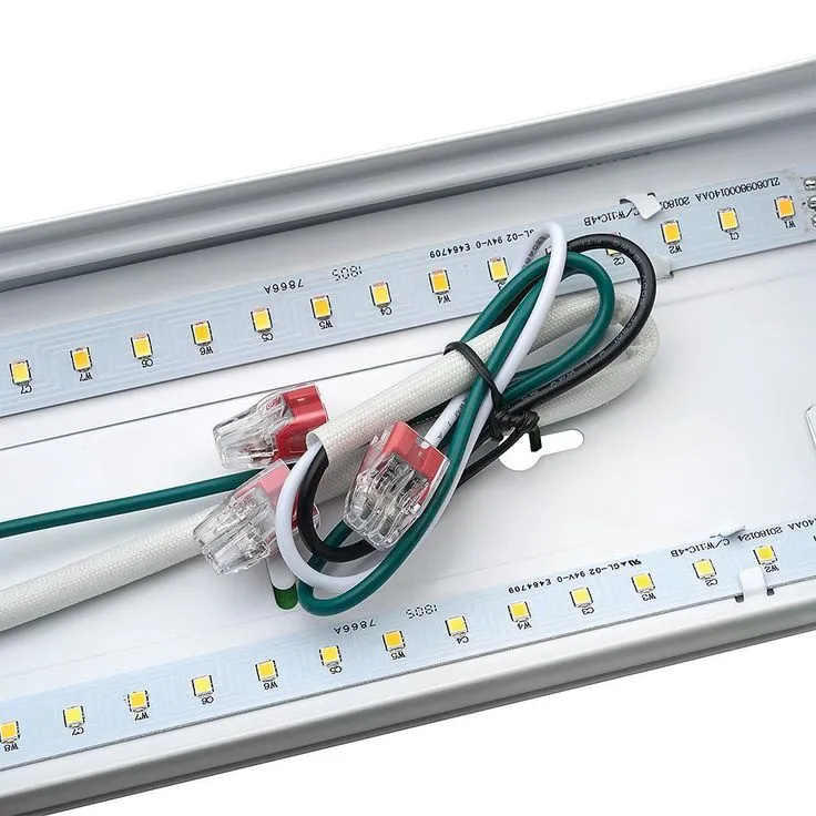 Low Profile 40 in. 2600 Lumens Integrated LED Dimmable White Wraparound Light 3 Color Changing Options Dimmable, photo 4 of 11