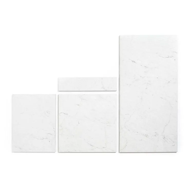 Style Selections Futuro White Porcelain Bullnose Tile (3-in x 12-in), photo 4 of 8
