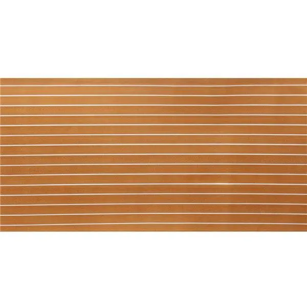 1Pcs 95'' x 35'' Marine Boat Sheet Teak Decking Boat Flooring Mats Yacht Flooring EVA Foam Floor Sheet Non-Skid Self-Adhesive Sea Deck , 5.5mm Thickness, photo 8 of 11
