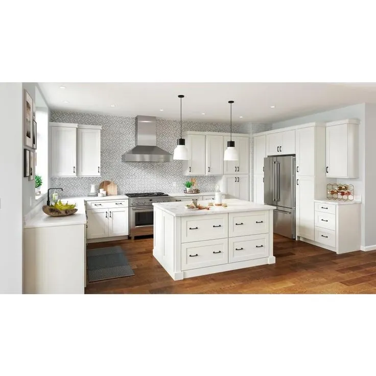 allen + roth Aveley 33-in W x 34.5-in H x 24-in D Linen Maple Lazy Susan Corner Base Semi-Custom Cabinet, photo 2 of 12