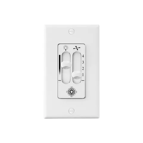 White Wall Fan Switch