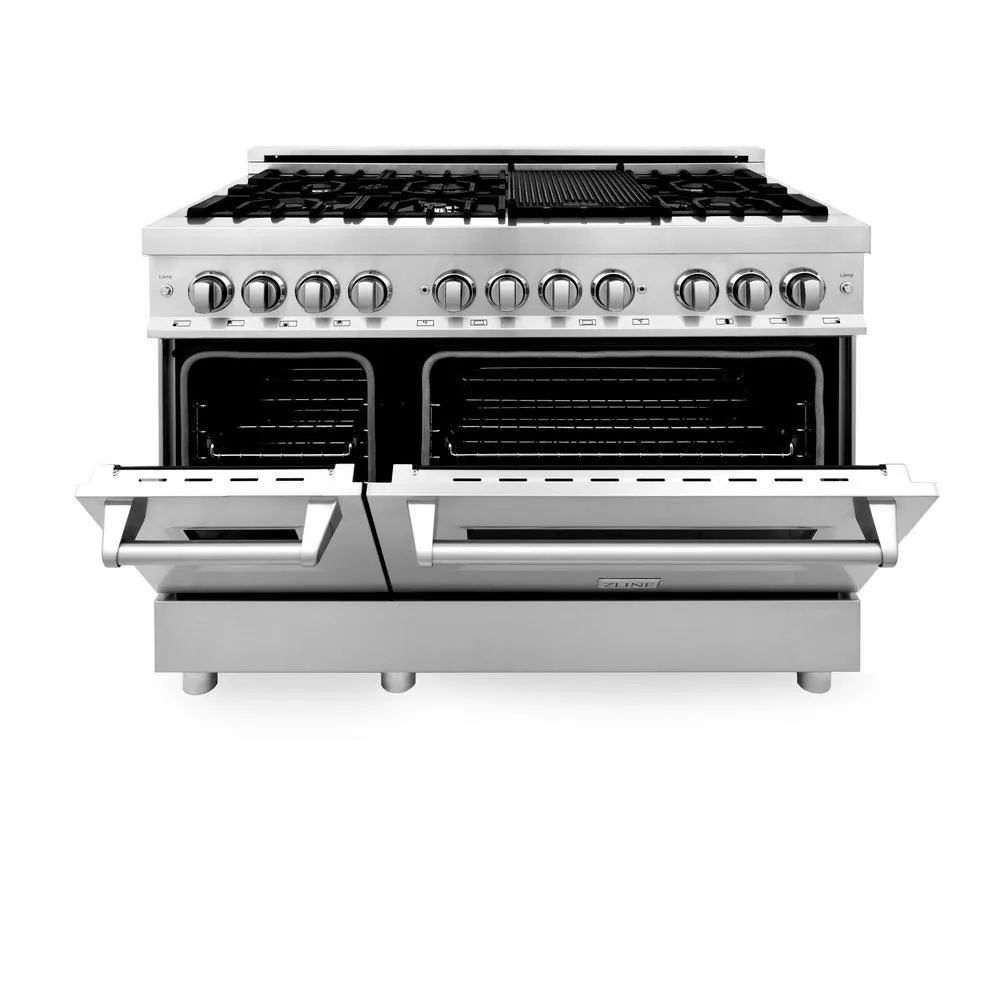 ZLINE 48 in. Professional Dual Fuel Range in Stainless Steel (RA48), photo 8 of 21