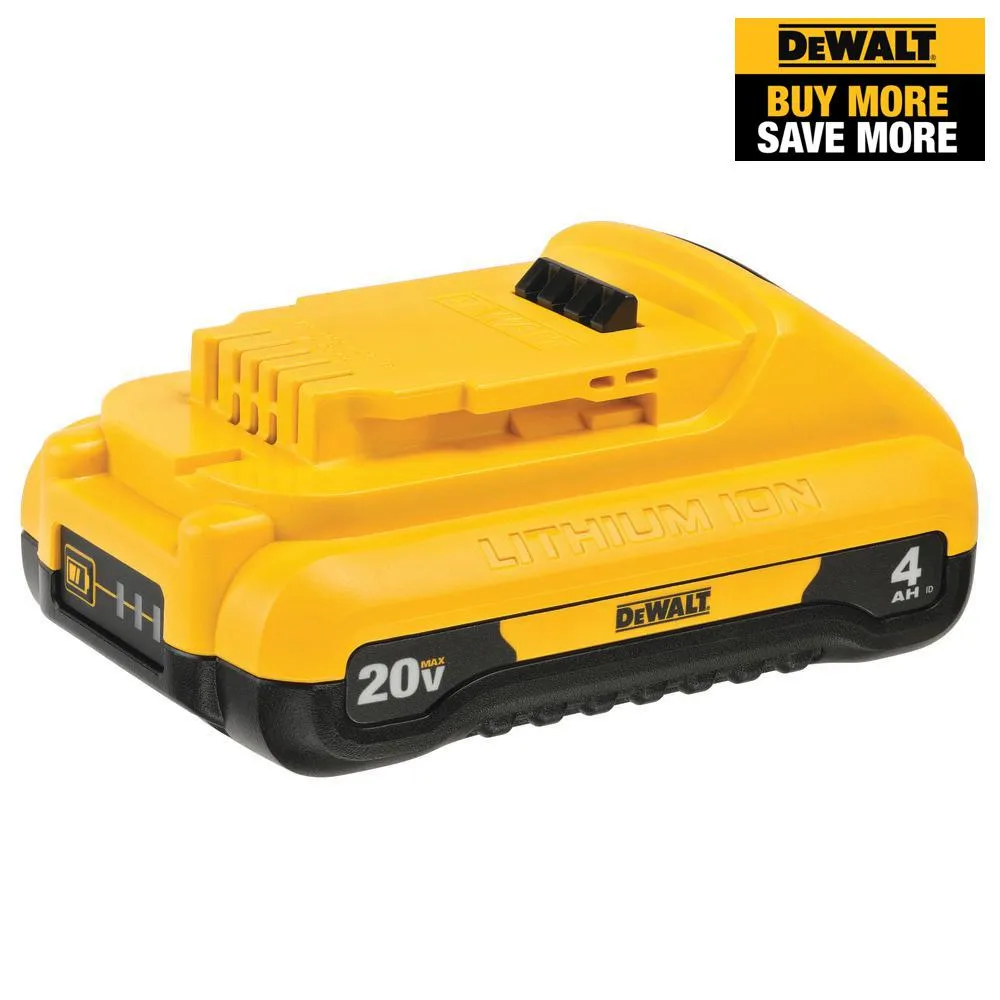 DEWALT 20-Volt MAX Compact Lithium-Ion 2.0Ah Battery Pack, photo 7 of 26