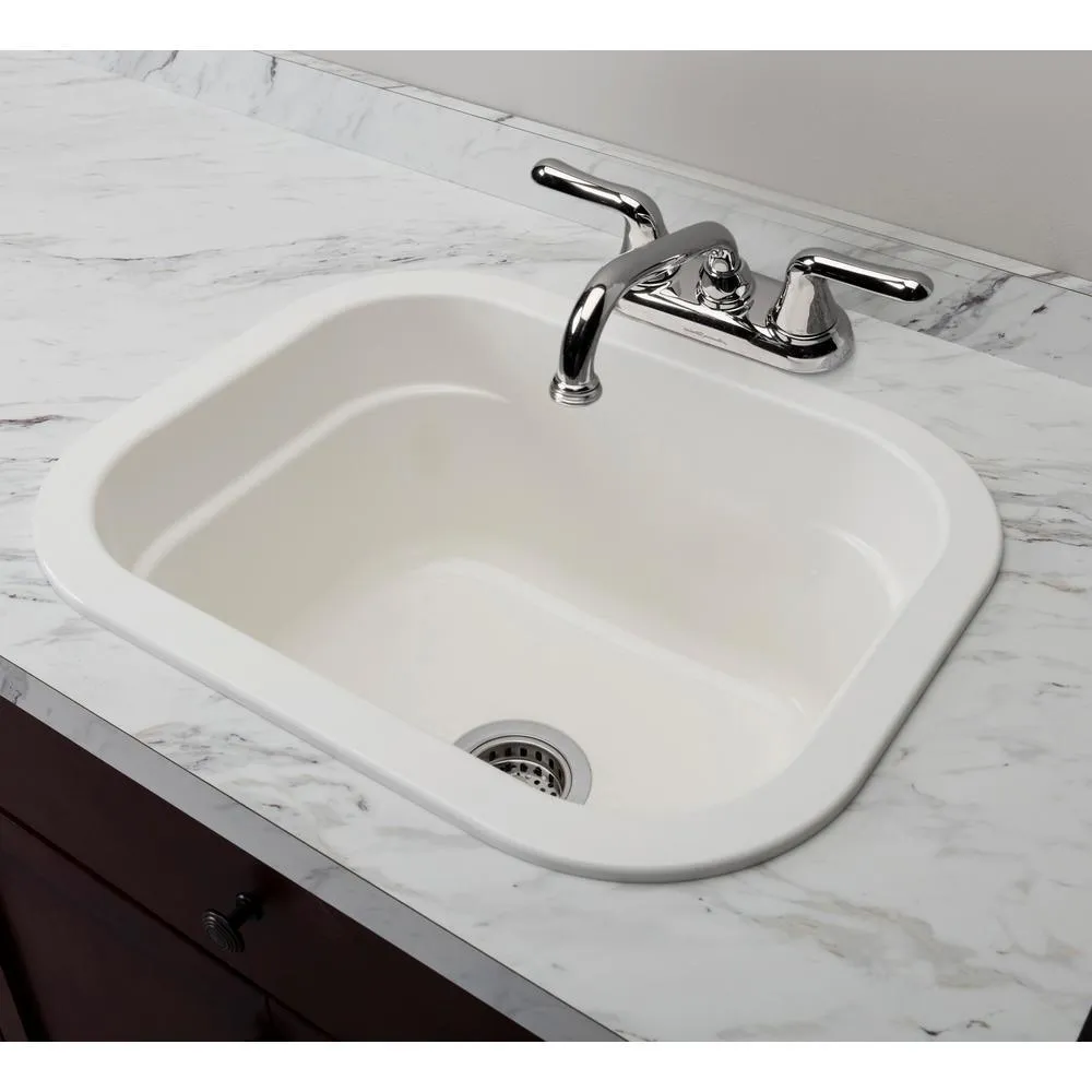 Vector 22 in. x 18 in. x 10.5 in. Molded Fiberglass Undermount Laundry/Utility Sink, photo 3 of 3