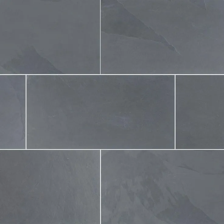 MSI Montauk Blue 6 in. x 24 in. Gauged Slate Floor and Blue Subway Tile (5 sq. ft./Case), photo 5 of 6