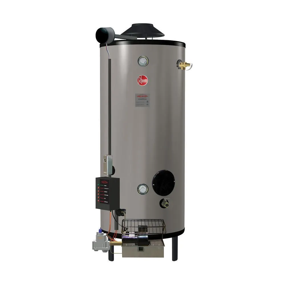 Commercial Universal Heavy Duty 75 Gal. 125K BTU Low NOx (LN) Natural Gas Tank Water Heater, photo 8 of 11