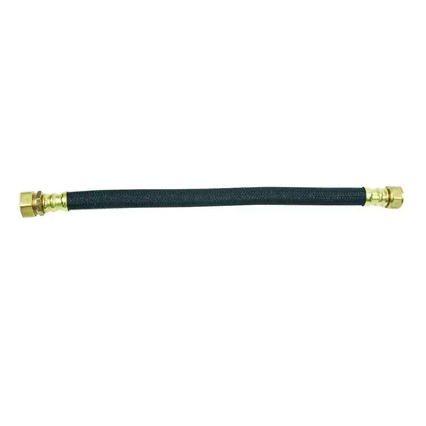3/4 in. FIP x 7/8 in. O.D. Compression x 18 in. Polymer Braided Water Heater Connector
